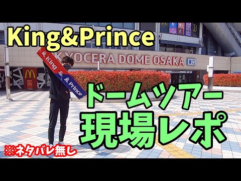 【ネタバレ無】King&Prince~Mr.~ ライブ参戦のレポート! 【キンプリ/ドーム/現場/参戦服】