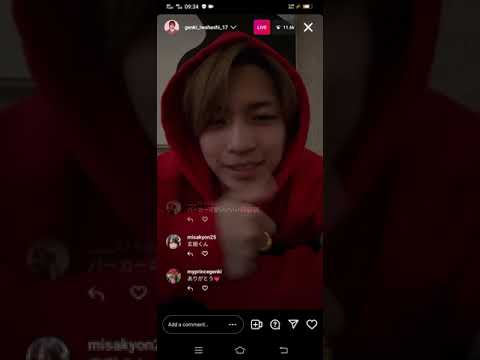 Iwahashi Genki IG Live 2022-04-10 | 岩橋玄樹インスタライブ 2022年4月10日 (@genkiiwahashi17)