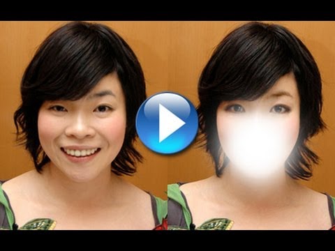 【整形美人】山田花子を美人にしてみました【photoshop wizard】