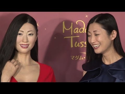 「すべてで負けた気分…」壇蜜・等身大フィギュアお披露目 囲み取材に登場(1)