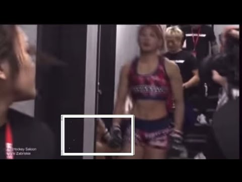 渡辺華奈は敗者には一瞥もせず通り過ぎる【杉山しずかVS渡辺華奈2】【RIZIN切り抜き】【CONFESSIONS】