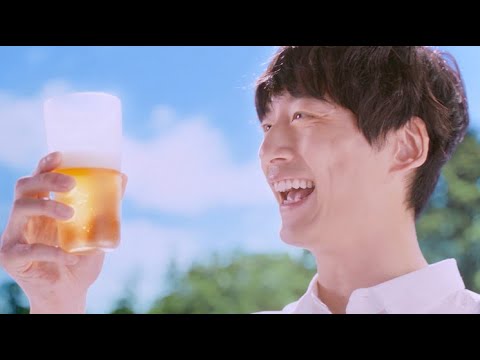 坂口健太郎&菅野美穂、「あーーっおいしい!」と至福の表情!おちゃめに私生活を語る姿にほっこり 『キリン グリーンズフリー』新CM