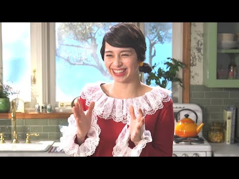 中条あやみ、ポパイの恋人・オリーブちゃんに!楽しそうな姿が微笑ましいメイキングも AJINOMOTOオリーブオイル新TVCM&メイキング映像公開
