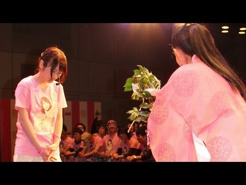 川栄李奈"センターバカ"が総選挙で選抜入り宣言 「川栄李奈ガチ推し出陣式」3