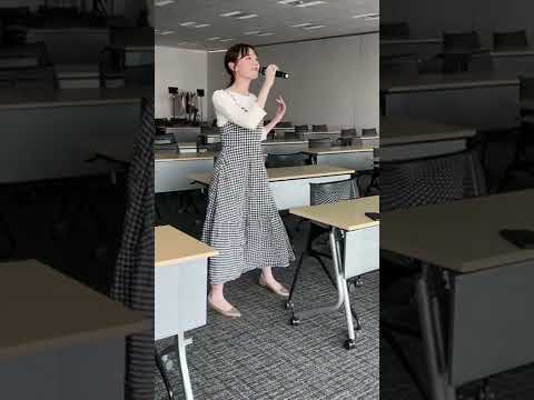 YouTube撮影中、完全オフなマーシュ彩が歌います。#shorts