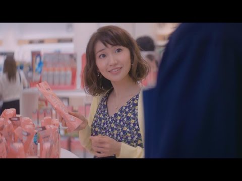 大島優子、坂口健太郎の思わぬ発言に動揺 第一三共ヘルスケア『ミノン』CM「彼と買い物」篇&メイキング&インタビュー