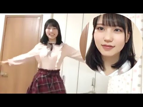 【STU48】ウキウキで私服を披露する吉崎凜子ちゃんが可愛すぎる(´ω`)