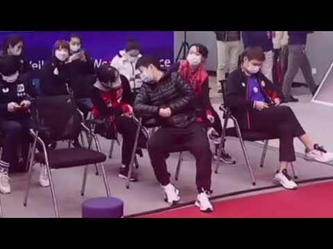 中国語ができる石川佳純と仲良く話している孫穎莎!