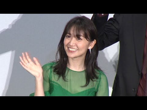 大島優子、結婚祝福の言葉に照れ笑い(映画 妖怪大戦争ガーディアンズ/寺田心 杉咲花 大沢たかお 安藤サクラ 大倉孝二 大島優子 赤楚衛二 三池崇史)