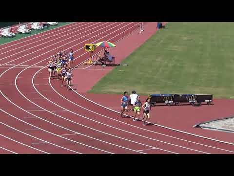 2022 茨城県高校個人選手権 女子1500mタイムレース決勝2組