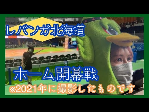 【1年前に撮影した動画です】レバンガ北海道ホーム開幕戦に行ってきたよ【道民ヲタ活】