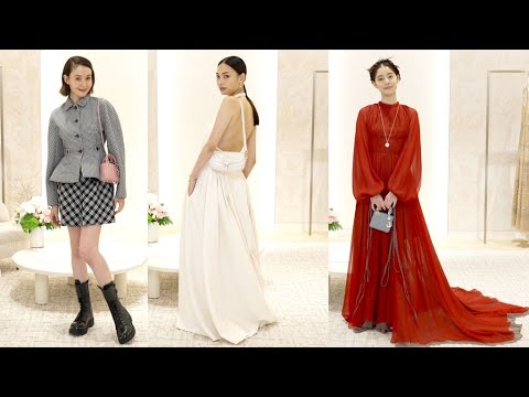 【ファッション】大政絢&新木優子&トリンドル玲奈 「ハウス オブ ディオール ギンザ」オープニングプレビュー(大政絢 新木優子 トリンドル玲奈)