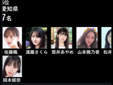 乃木坂46出身地ランキング1位は・・・