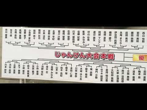 AKB48じゃんけん大会本戦の組み合わせが発表!!