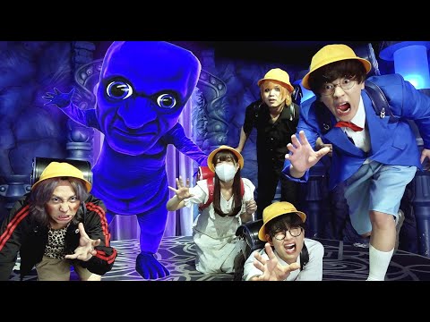 もしも天才小学生がリアル青鬼ホラー鬼ごっこしたら全員生き残れるのか!?【名探偵小学生】