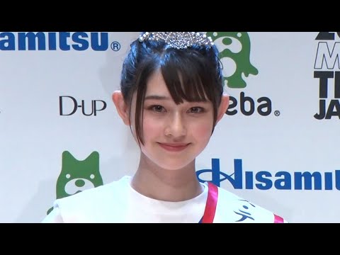 「ミス・ティーン」頂点に14歳の石川花さん、憧れの女優は橋本環奈(2022 ミス・ティーン・ジャパン決勝大会 / 石川花 新川優愛 平祐奈 トラウデン直美)
