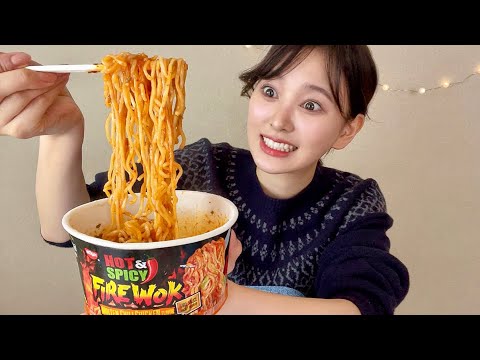 アメリカで最強レベルに辛いカップ麺食べたら大変なことになりました🔥