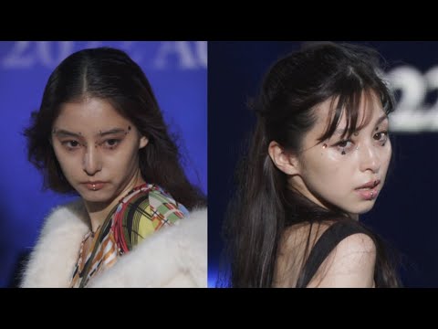 新木優子、3年ぶりトップバッターで開幕!中条あやみ、ブラックコーデで美背中披露!『マイナビ TGC 2022 A/W』