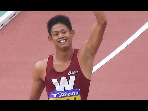 Athletics 野澤啓佑 M'400mH決勝 日本インカレ陸上2013-908