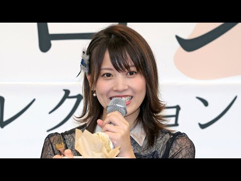 AKB48岡部麟、初めてのモンブランに「幸せ!」(笠間マロンコレクション オープニングセレモニー/速水もこみち 岡部麟;AKB48)