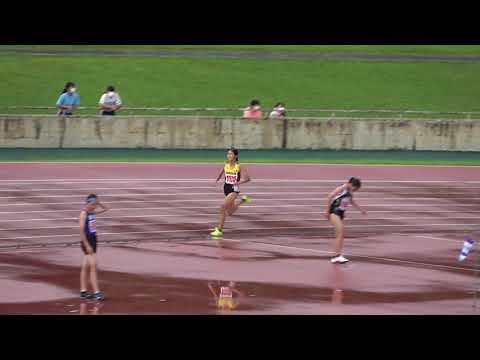 20200724142606宮崎県中学総体3女800m予選2組 城村 瑞穂