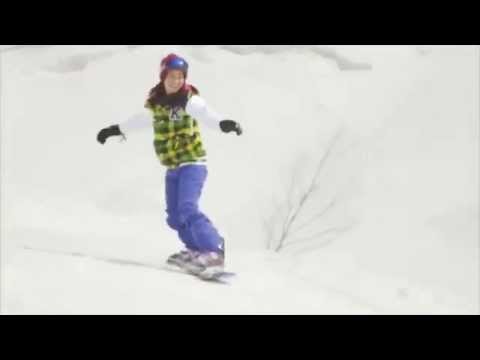 ❤ No 2 大島優子 華麗なるジャンプ(この後どうなる?) スノボー編 ~ Alpen アルペン snowboard スノーボード ~