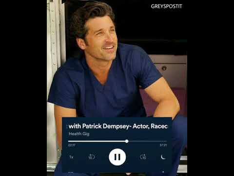 Patrick Dempsey is thankful for Grey's Anatomy