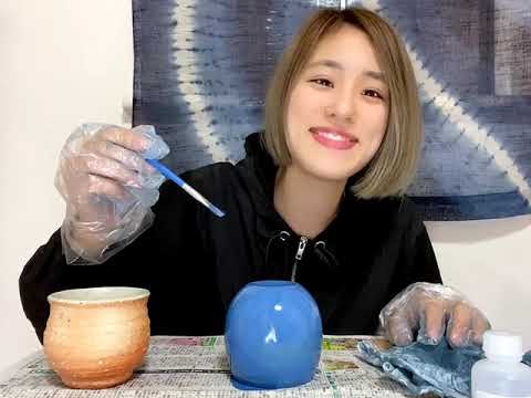 さくらいとメンバーが作る工芸グッズの作成風景サンプル 彩葉わかな【伝統工芸アイドル さくらいと】