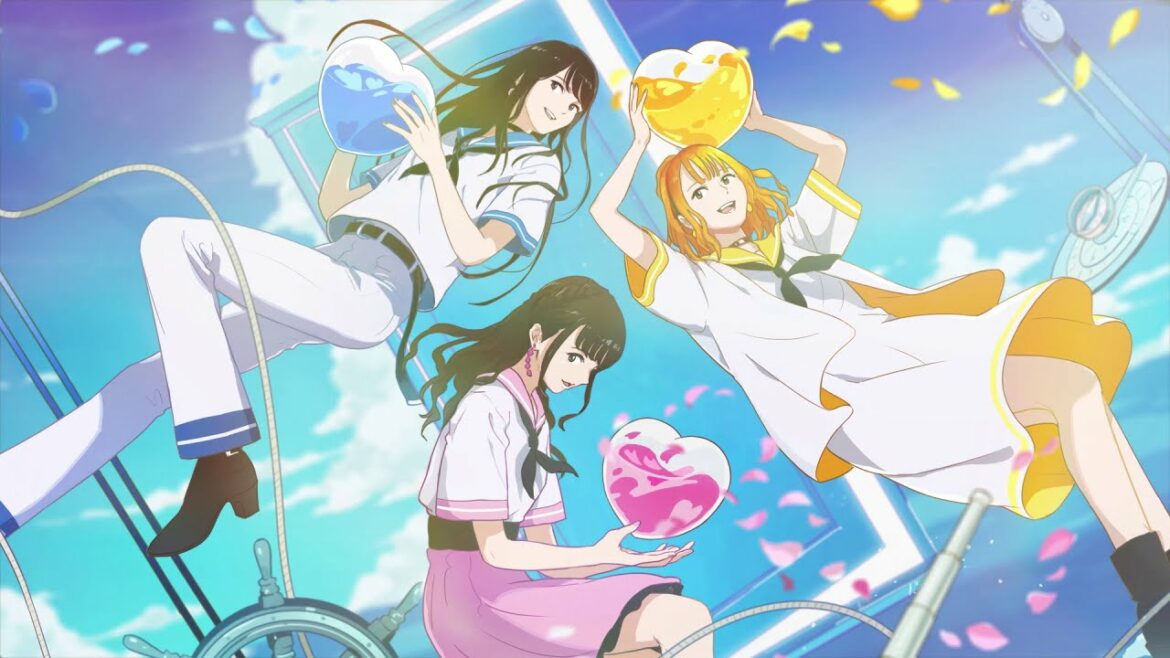 TrySail「flower」リリックビデオ Full size (2/4-5「TrySail Arena Live 2023 〜会いに行くyacht! みんなであそboat!〜」開催記念)