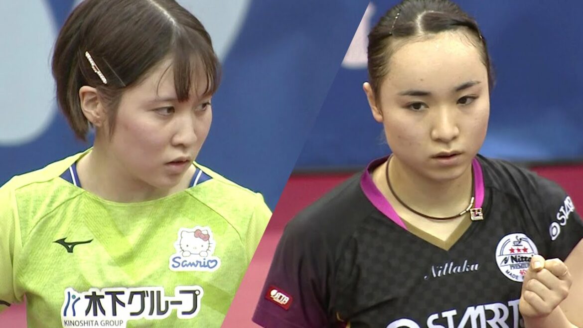 【女子準々決勝 フルマッチ】平野美宇 vs 伊藤美誠|第3回 パリ五輪日本代表選考会 TOP32 女子シングルス