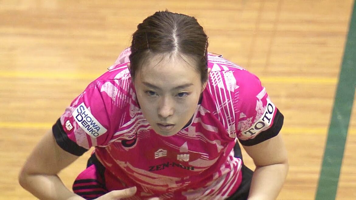 【女子準々決勝 フルマッチ】石川佳純 vs 森さくら|第3回 パリ五輪日本代表選考会 TOP32 女子シングルス