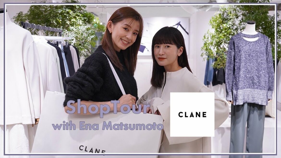 【 ショップツアー】松本恵奈さんコラボ!CLANEの表参道店で気になるアイテムをお買い物してきたよ〜!