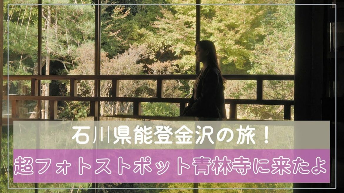 【石川県に来たよ】#47 金沢能登の食い倒れ旅!スタートは青林寺リフレクション写真!