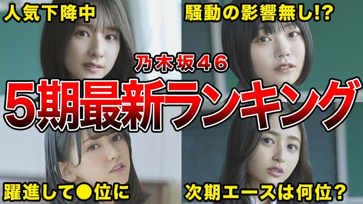 【加入から1年】乃木坂46・5期生 ミーグリ完売から見る最新人気ランキング(井上和,中西アルノ,川崎桜ほか)