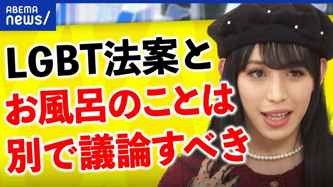 【女湯】LGBT法案に差別禁止は必要?お風呂やトイレは?ryuchell「変わるまで続ける」賛同の想いは|アベプラ