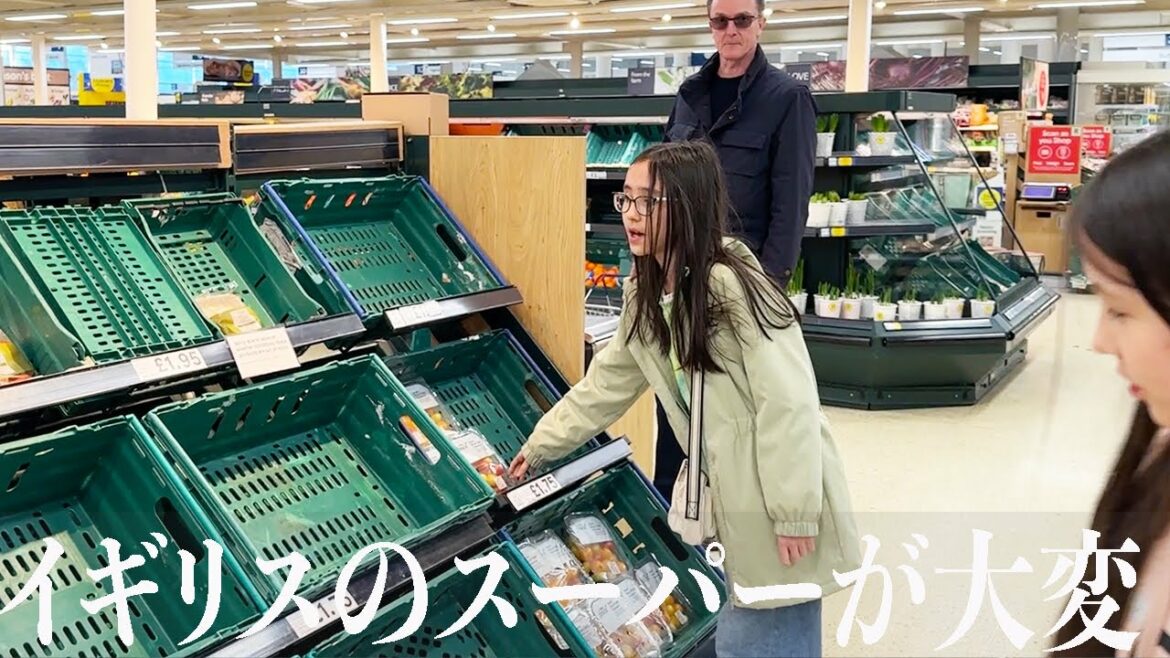 【英国で野菜不足】 スーパーの棚から野菜が消えた
