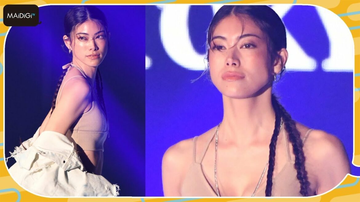 森星、3年ぶりTGCで圧倒的な存在感 美ボディー披露しウオーキング