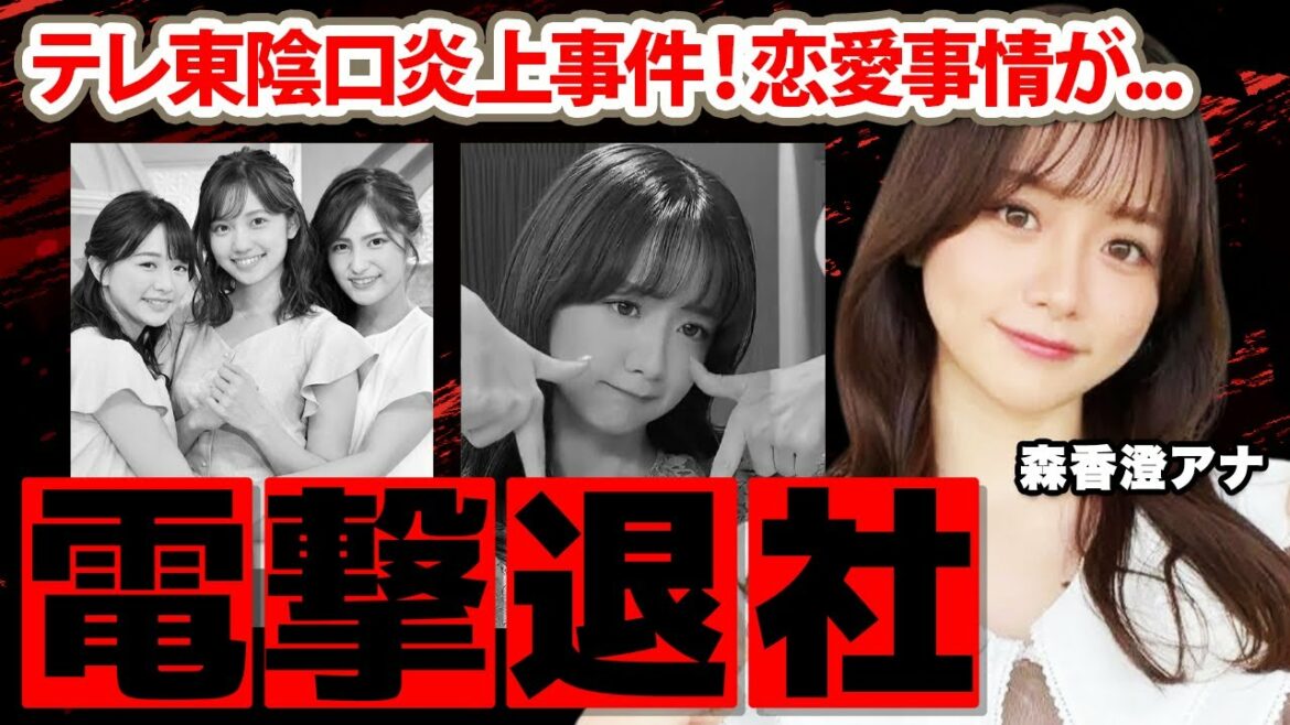 【テレビ東京】森香澄アナの電撃退社する本当の理由に驚愕!「お遊戯会みたい…」陰口で”大物達の文句”を盗聴された炎上事件!裏の顔や恋愛事情に驚きを隠せない…【FOOT×BRAIN】
