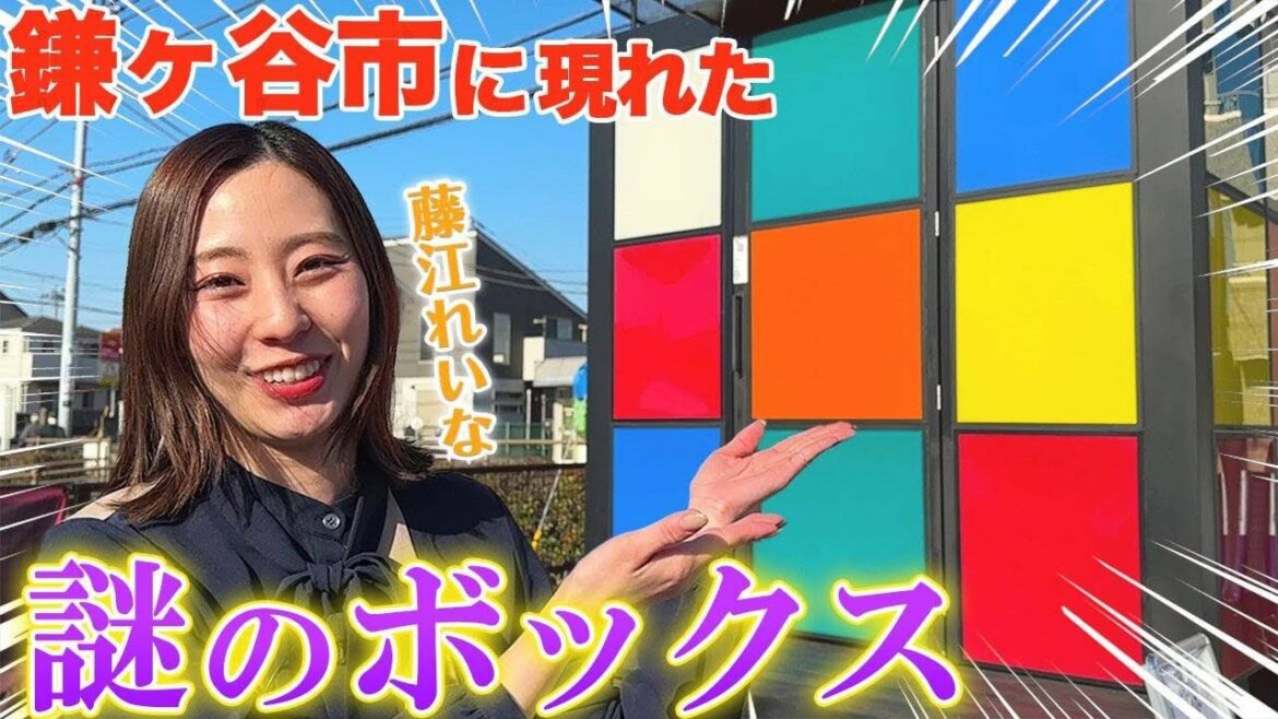 鎌ヶ谷市に突如現れた謎のボックス。藤江れいながその正体に迫ります!【わたしのボックス】