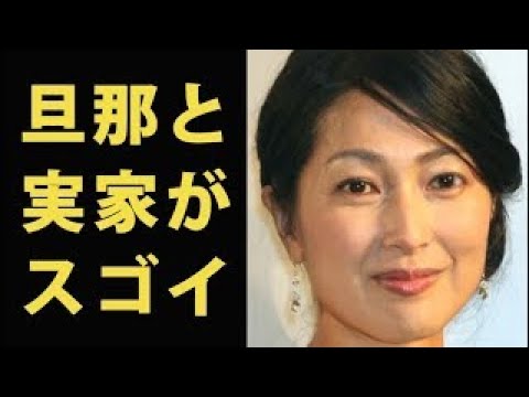 鶴田真由の夫と父親の職業や実家が凄すぎる…母方の先祖は…