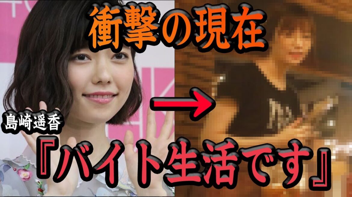 【衝撃】島崎遥香の現在がヤバい…!『バイトしてます』かつて塩対応のぱるるとしてAKB48の次世代の顔として華やかな生活を送っていたアイドルの今の生活に一同驚愕【芸能】
