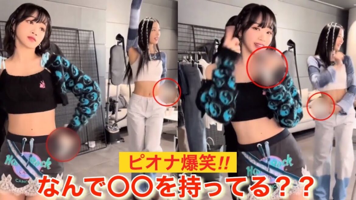 【LE SSERAFIM】ルセラフィムの宮脇咲良が公開した動画でマイクの代わりにメンバーが持ってるモノが面白すぎる【WON THE STAGE/舞台裏】