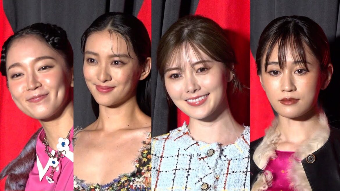 白石麻衣&武井咲&吉岡里帆&前田敦子らが大人の色気漂うファッションで圧巻スタイル 『MARNI FALL WINTER 2023 FASHION SHOW IN TOKYO』
