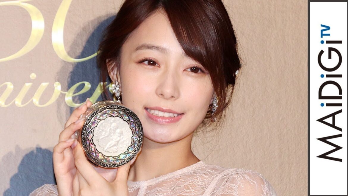 宇垣美里、ヌーディーカラーのシースルードレス姿 清楚に美肌見せ
