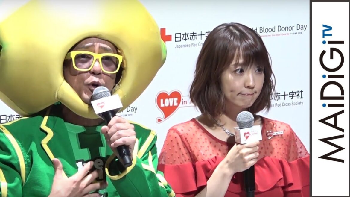 小林麻耶、山本シュウと献血の大切さを語る ライブイベント「LOVE in Action Meeting(LIVE)」1
