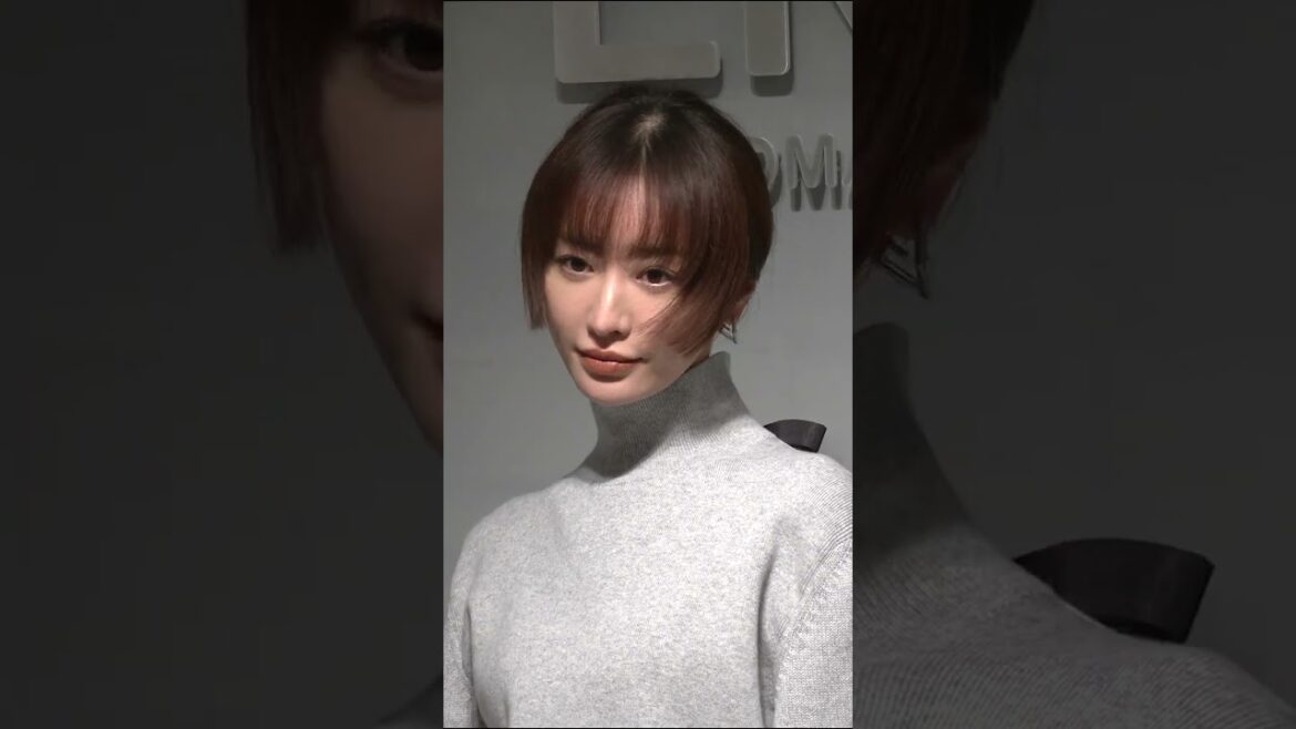 松本まりか「パラッツォ フェンディ 表参道」オープニングカクテルイベント