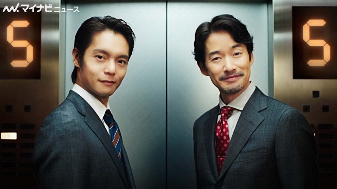 竹野内豊&窪田正孝、ビシッとオヤジギャグで後輩社員・高杉真宙の肌悩みの誤解を指摘⁉︎ ウーノ アクネケア パーフェクションジェル「エレベーターの誤解」篇