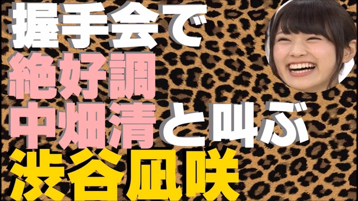 【実話】握手会で「絶好調中畑清です」と連呼する渋谷凪咲【NMB48】