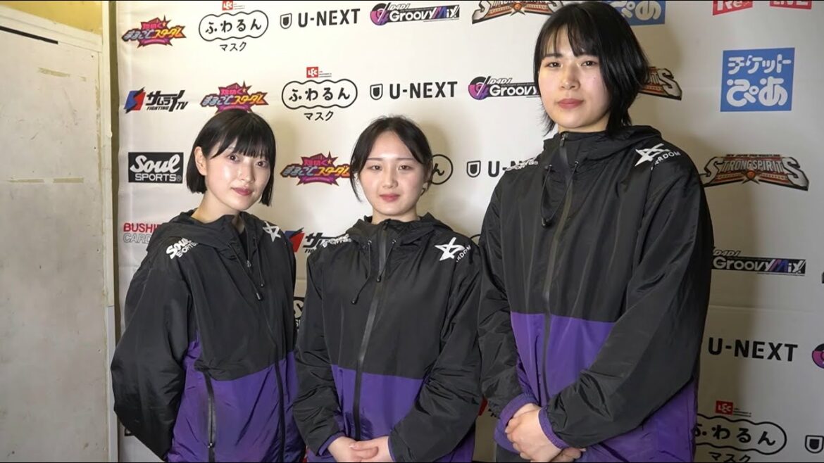 【スターダム】石黒さくら、南小桃、上田華子 新人3名のバックステージコメント!3.25(土)NEW BLOODビッグマッチ横浜武道館大会でデビューが決定!-2.17後楽園ホール大会-【STARDOM】