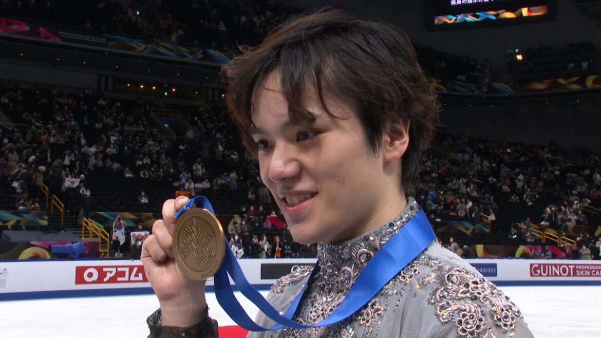 男子FS 宇野昌磨選手 演技後インタビュー【世界フィギュアスケート選手権2023】